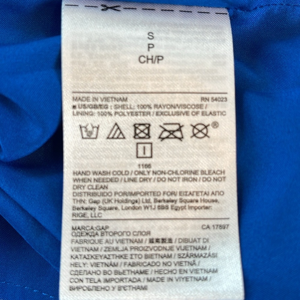 GAP PRINT SMOCK DRESS - Picture 14 of 14